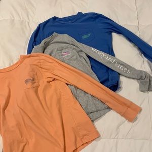 3 long sleeve shirts
